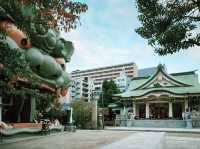 大阪難波必訪秘境！八坂神社祈福納涼兩相宜】**  