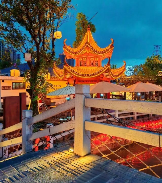 夜遊江南水鄉！株洲「小周莊」親子遊全攻略 古風夜遊太驚艷