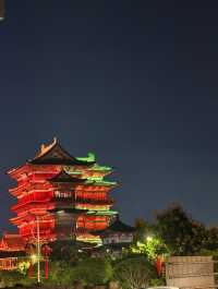 南昌滕王閣夜遊攻略落霞與孤鶩齊飛的絕美夜景