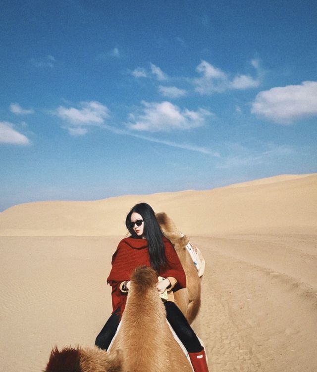十一必打卡｜沙漠初見，一眼萬年的響沙灣震撼之旅