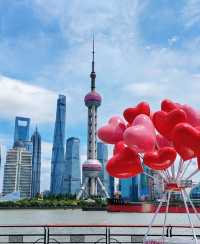 夜櫻暴擊!北外灘晚櫻秘境美到犯規!