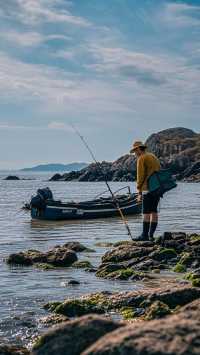 治癒系海邊燈塔