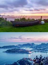 淡季才是絕絕子台州石塘的治癒系日出日落