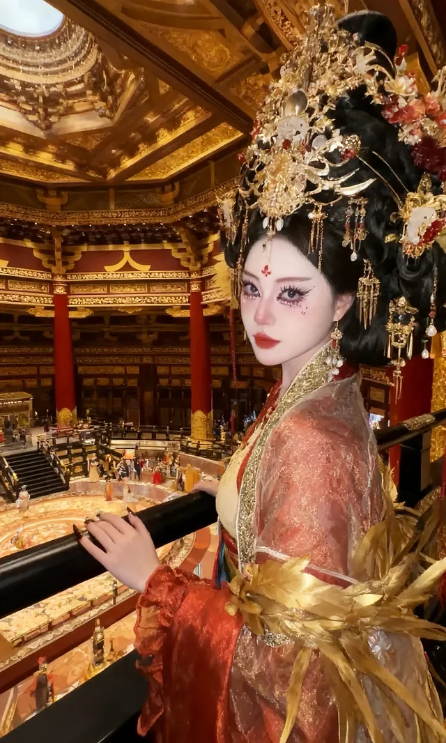 金色神女|接住盛唐落下來的一片霞 金色神女|接住盛唐落下來的一片霞