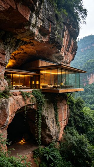 Guizhou Cliff Cave Hotel Legend
