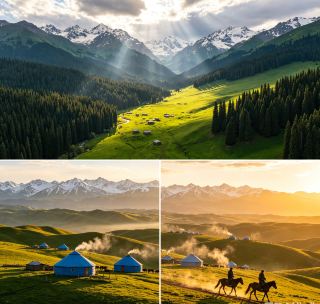 Horseback Riding to Explore Qiongkushitai