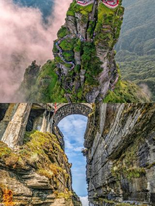 ภูเขาฟานจิงซานในมณฑลกุ้ยโจว | ดินแดนแห่งเทพนิยายที่สวยงามจนน่าทึ่งซ่อนตัวอยู่ท่ามกลางเมฆหมอก