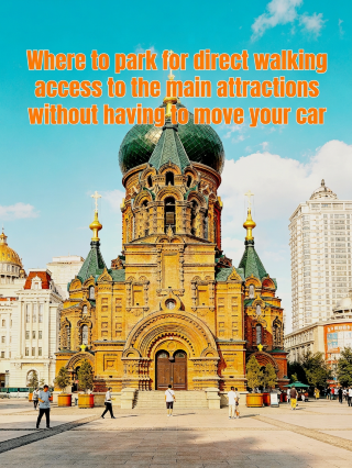 Driving somewhere? Walk straight to the main attractions—no need to keep moving your car!