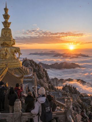 峨眉山スローライフ攻略｜雲海、古刹、そして山の風を一度の旅に詰め込んで