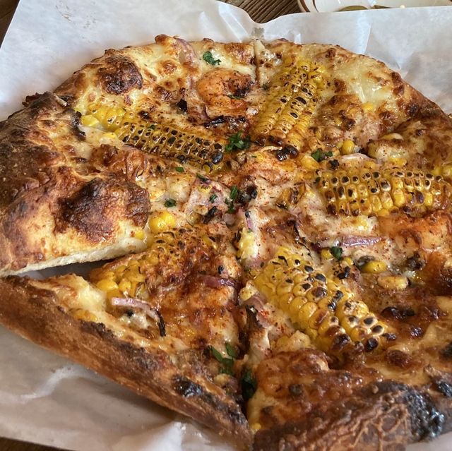 행궁동 옥수수피자 맛집 로우파이브