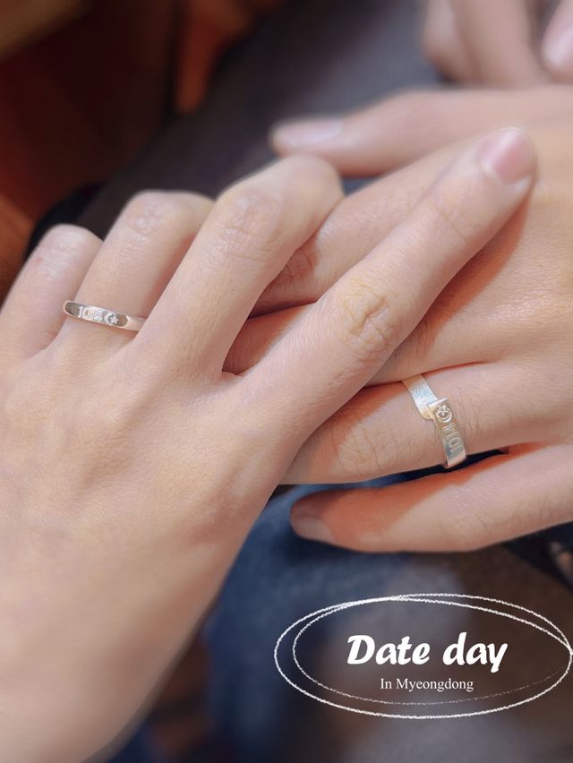 명동에서 커플 은반지 만들기 💍 : 반지대학 명동캠퍼스