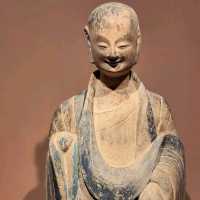 深圳看展~東方微笑~甘肅天水麥積山石窟展