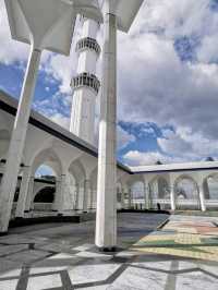 The unique architerure design of the Blue Mosque