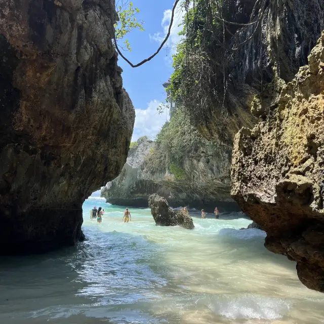 Hidden Beach at Bali