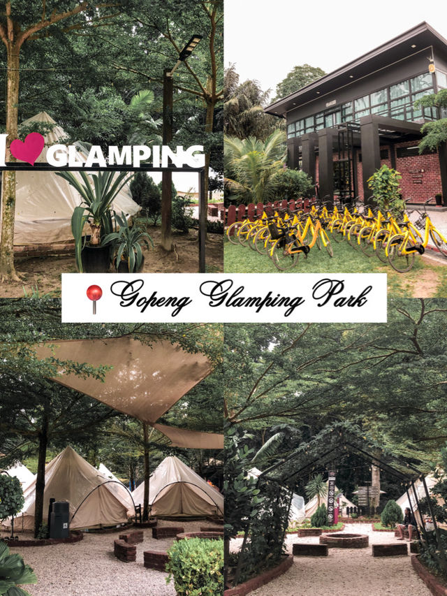 Go glamping with glam! 😊