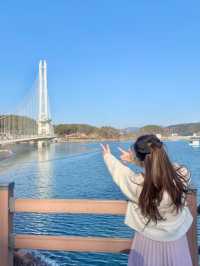 예산 여행코스 | 예당호 출렁다리