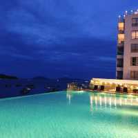 馬來西亞🇲🇾沙巴✨🌊浪漫🈵️分泳池夜景🌃📍 Kota Kinabalu Marriott Hotel