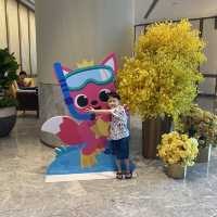 親子staycation 