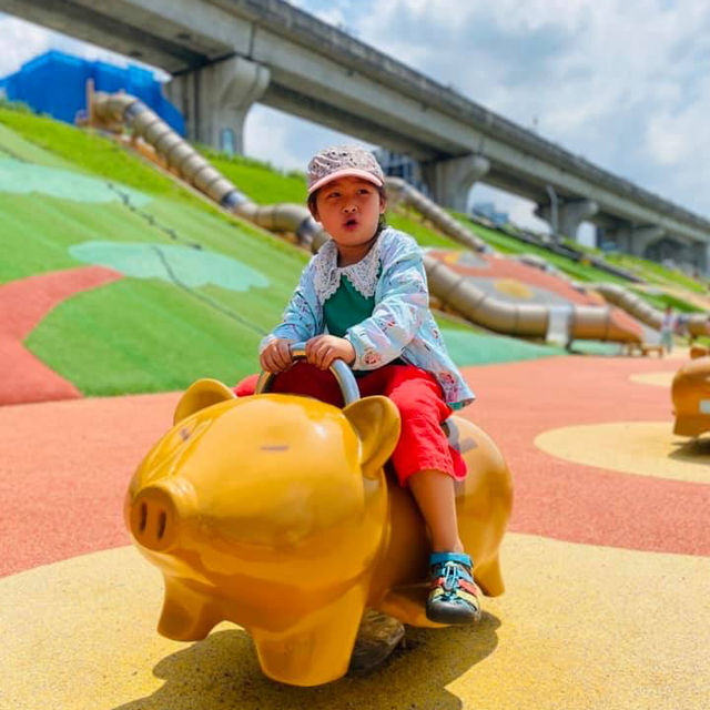 小孩的最愛-新北大都會公園(二重疏洪道河濱公園)