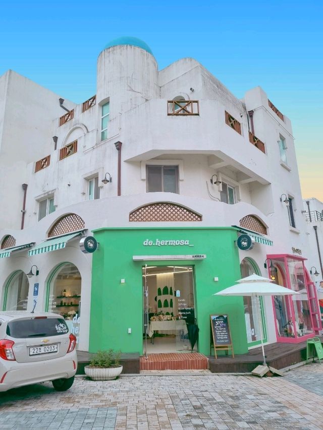 한국에서 느끼는 산토리니 느낌