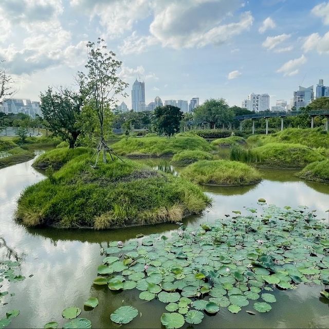สวนเบญจกิตติ สวนสาธารณะแห่งใหม่ใจกลางกรุงเทพ