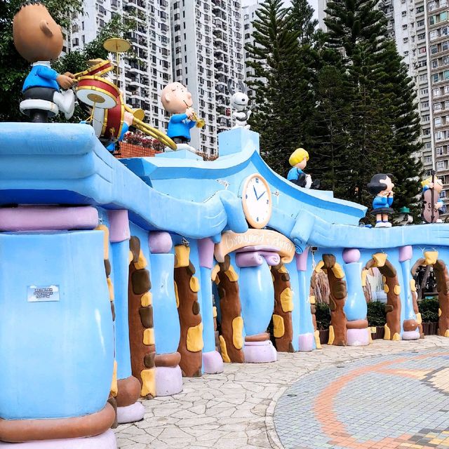 香港少有的免費主題公園 史努比開心世界 香港少有的免費主題公園 史努比開心世界