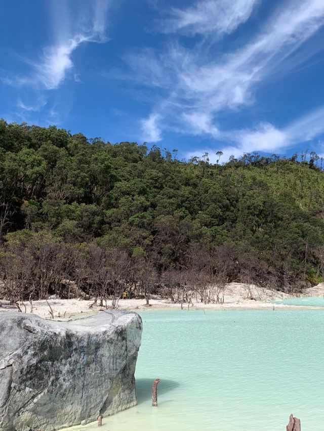 Kawah Putih - A volcanic crater in Bandung 