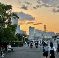 【横浜】夕方みなとみらい散歩・山下公園を散策