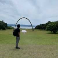 Outdoor Art Space - Lee Ufan Museum- Naoshima 