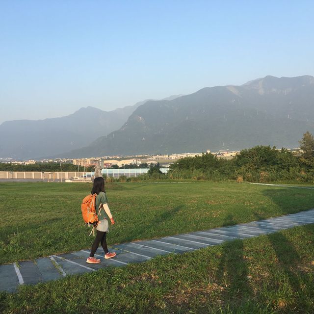 花蓮 ｜ 曼波海洋生態休閒園區踩單車睇日出🌅