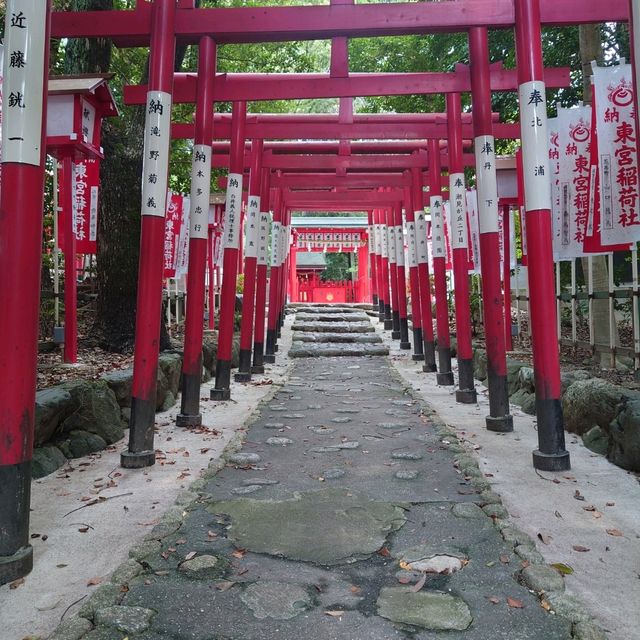 愛知旅行！「東宮稲荷社」「朱色鳥居」
