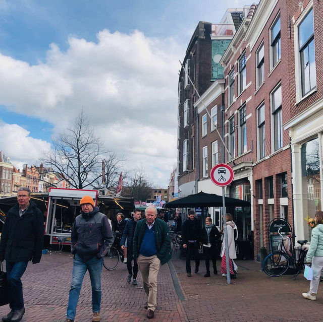 荷蘭🇳🇱萊頓市集逛逛🛍️🛒 Leiden Street Market (Markt) Leidse Markt (woensdag en zaterdag)