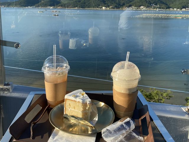 🇰🇷 바다와 노을이 아름다운 카페섬섬