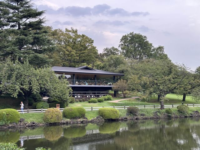 부모님과 도쿄여행, 신주쿠 공원🏞️🇯🇵