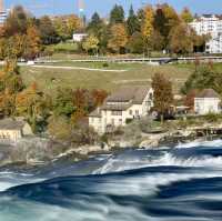 Autumn's Splendor at Neuhausen Falls