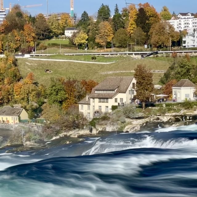 Autumn's Splendor at Neuhausen Falls