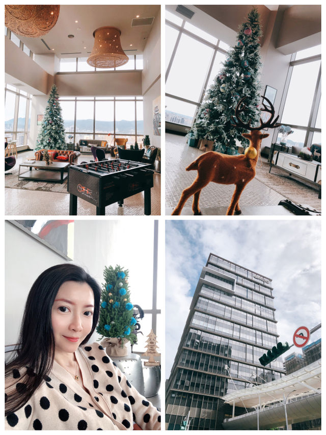 台北｜聖誕節期間的浪漫氛圍⛄️🎄amba Taipei Songshan 台北松山意舍酒店 台北松山意舍酒店