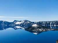 A breathtaking azure jewel.