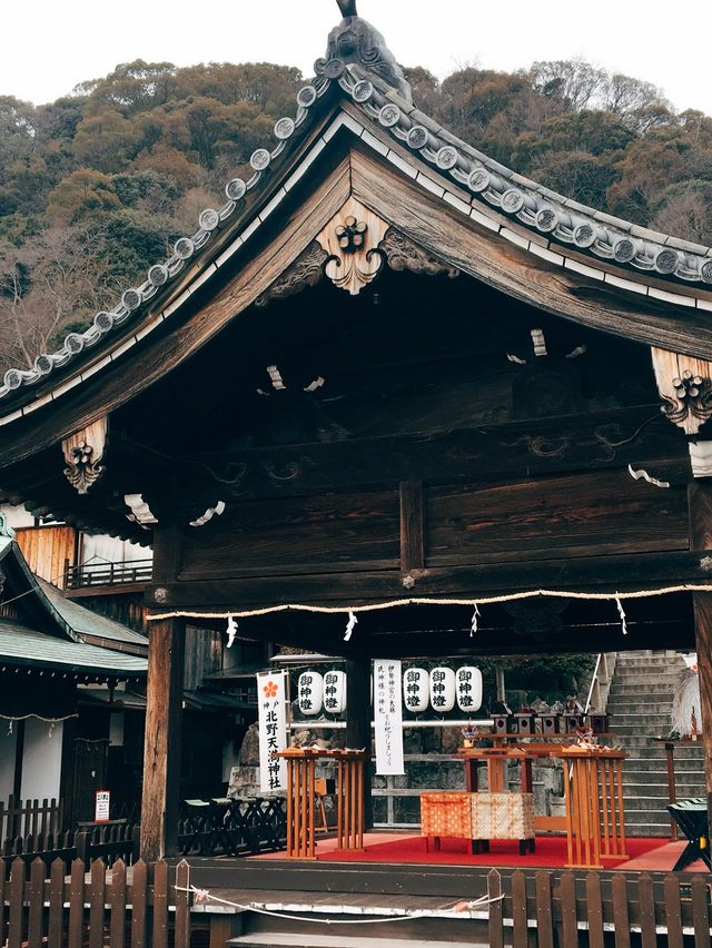 🇯🇵日本神戶北野天滿神社👣走過長長的階梯才能抵達的神社⛩️