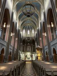 규모감 있는 첨탑에 압도되는 ⛪️ 비스바덴 마르크트 교회