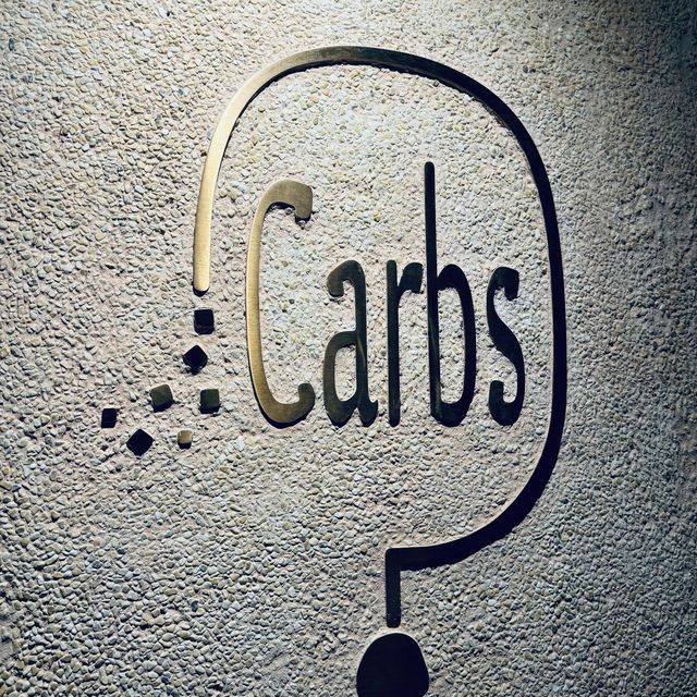 Carbs? 我愛澱粉質🌟