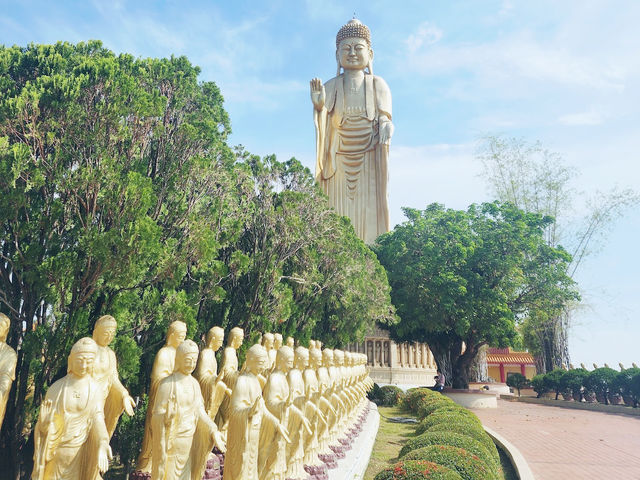 【高雄景點】佛光山佛陀紀念館：亞洲最大最高的坐佛，適合靜思與放鬆