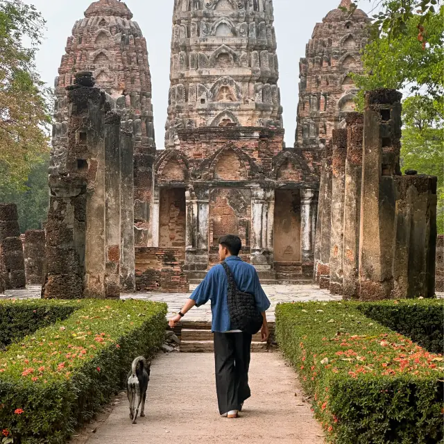 เที่ยวสุโขทัยดูเมืองเก่าแบบร้อน แบบฉ่ำ