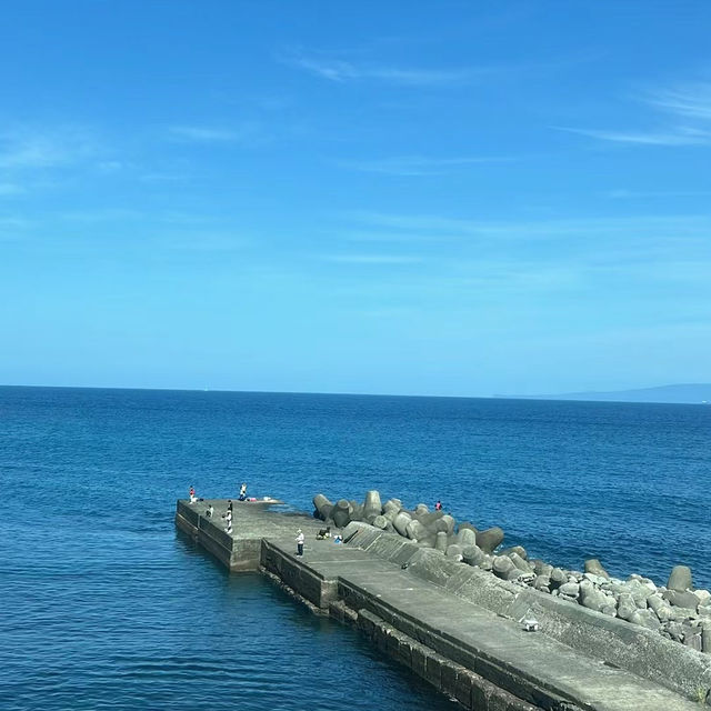 守谷海水浴場：廣闊沙灘、碧藍海景