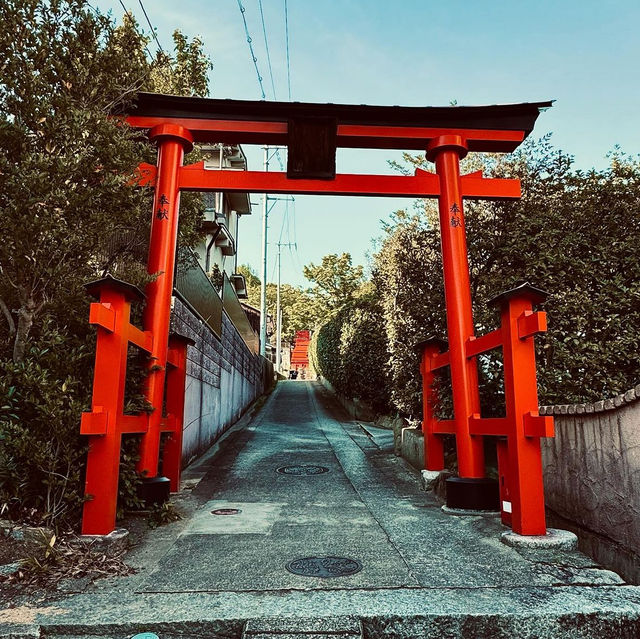 大島神社の連立鳥居