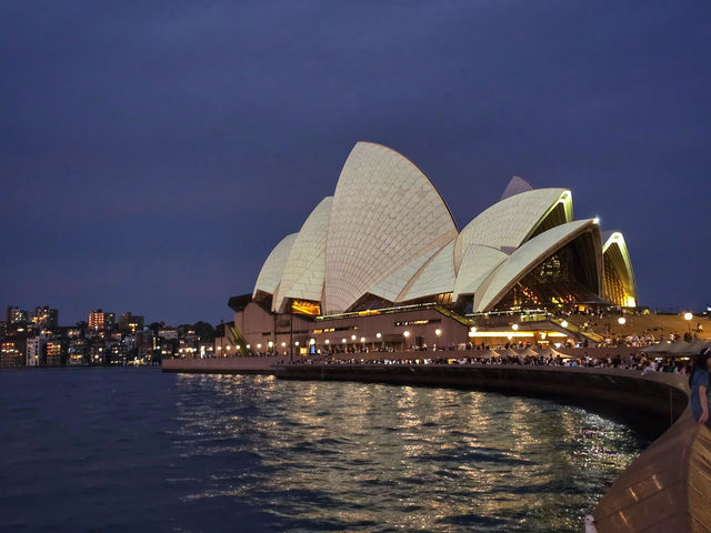  Sunset at The Opera House and Harbour Bridge