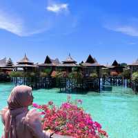 Moments in water paradise, Mabul 💕🌸