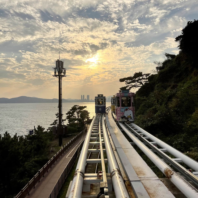 【韓國】釜出必去景點：海雲台天空膠囊列車