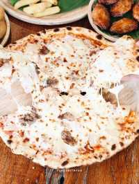 George’s Pizza (Pizza Homemade, พิซซ่าเตาฟืน) 🍕✨