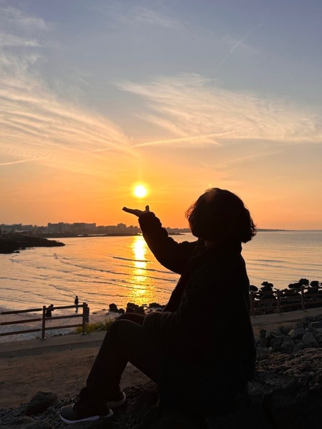 🌊제주 함덕서우봉해변, 서우봉둘레길 일몰
